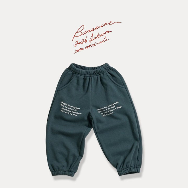 Little Foxx – Knit Jogger Pants