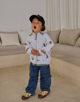 Little Foxx – Lion Graphic Hood Zip-up