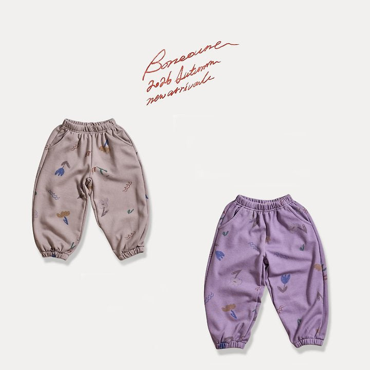 Little Foxx – Chello Flower Jogger Pants