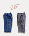 Little Foxx – Pocket Cargo Denim Pants