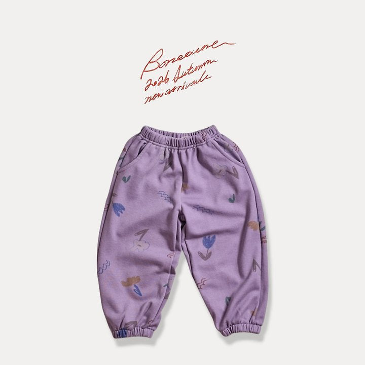 Little Foxx – Chello Flower Jogger Pants