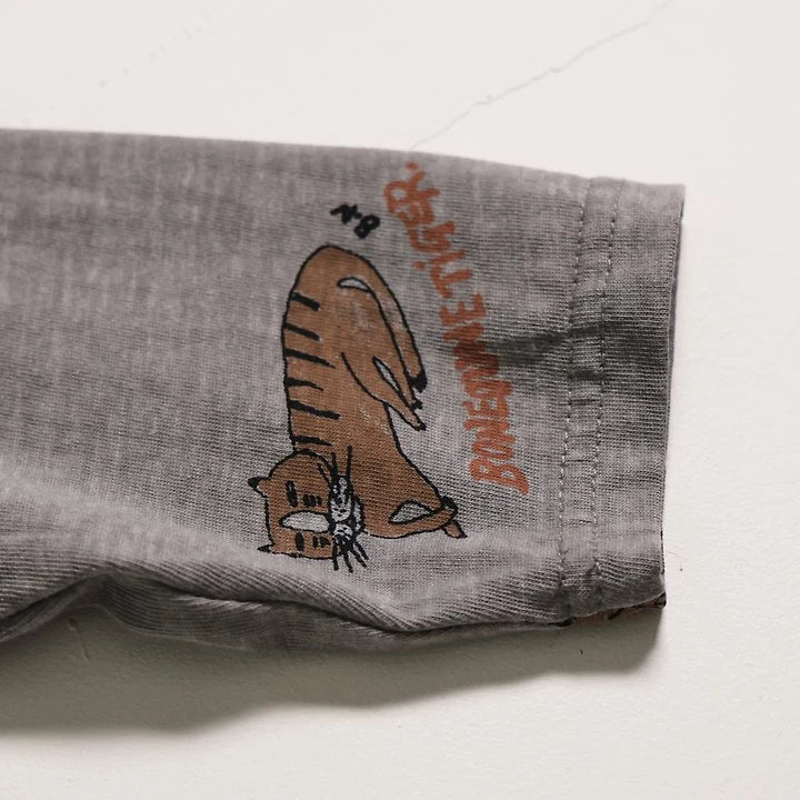 Little Foxx – Tiger Graphic Pigment Single Tee