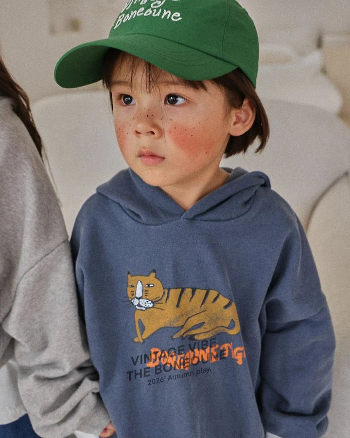 Little Foxx – Pigment Tiger Hood Top