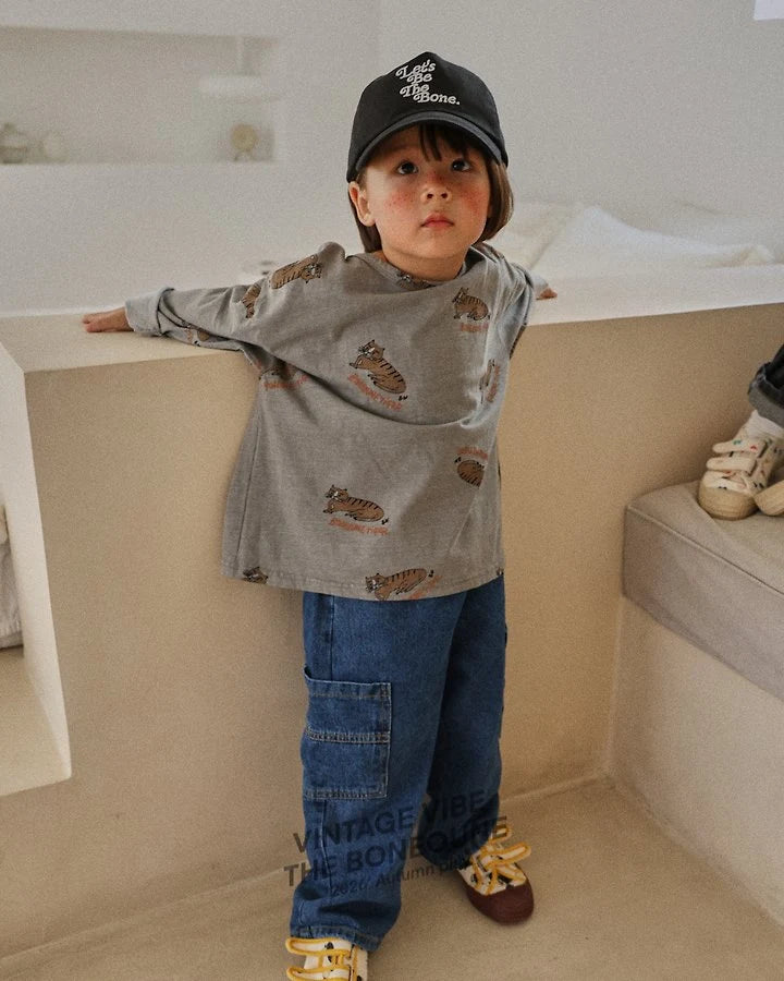 Little Foxx – Tiger Graphic Pigment Single Tee