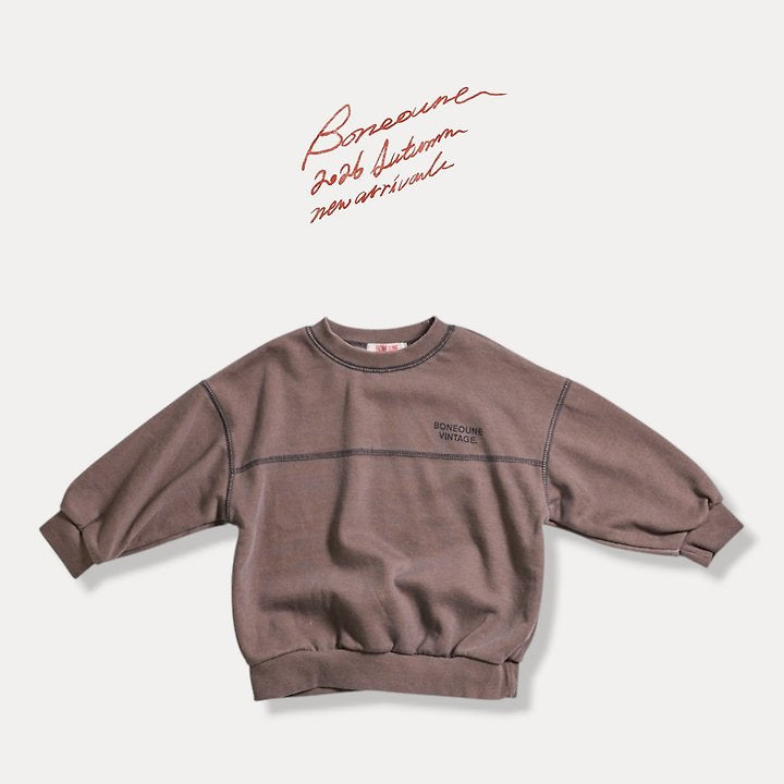 Little Foxx – Pigment Stitching Sweatshirts