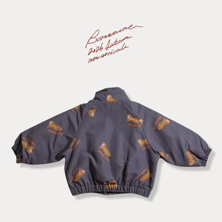 Little Foxx – Tiger Raglan Zip-up Jacket