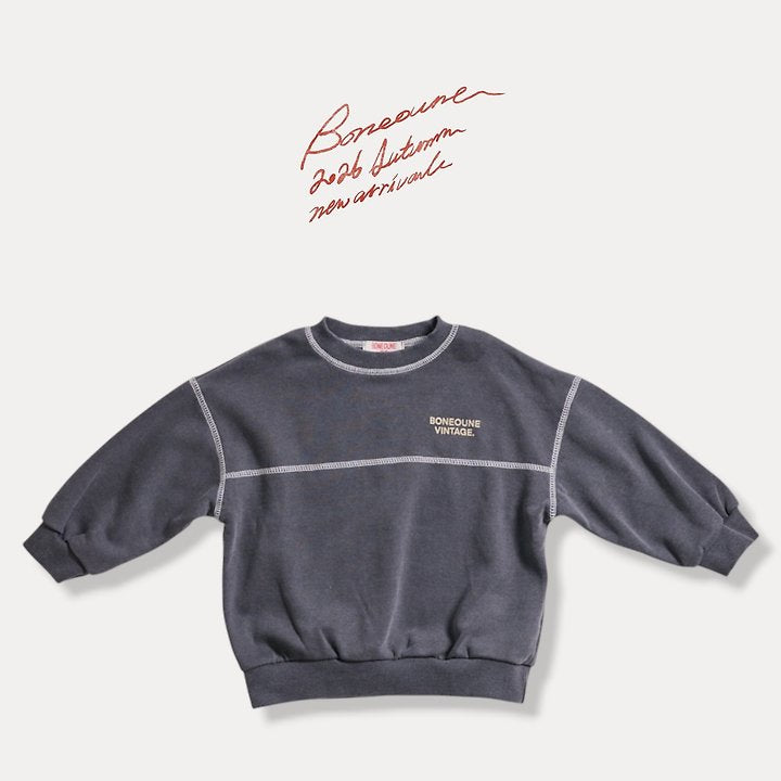 Little Foxx – Pigment Stitching Sweatshirts