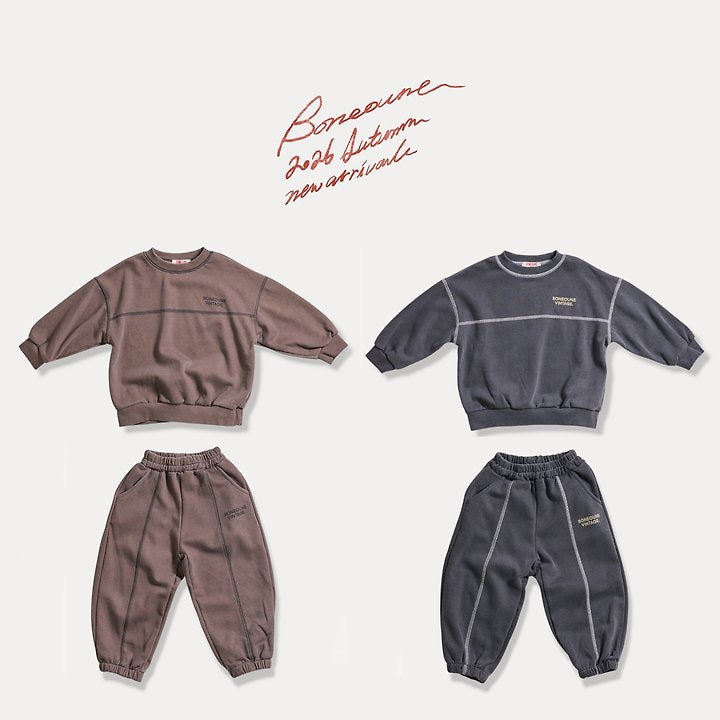 Little Foxx – Pigment Stitching Sweatshirts