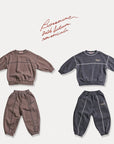 Little Foxx – Pigment Stitching Sweatshirts