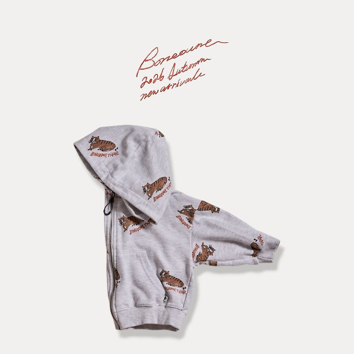 Little Foxx – Lion Graphic Hood Zip-up