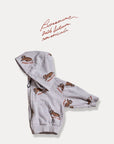 Little Foxx – Lion Graphic Hood Zip-up