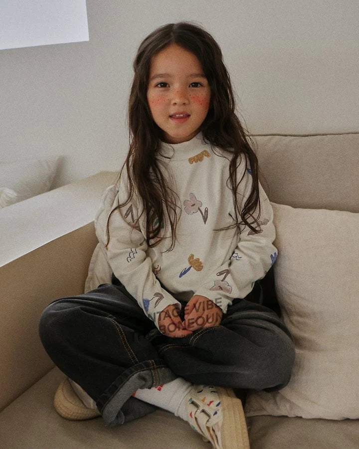 Little Foxx – Chellow Flower Tee
