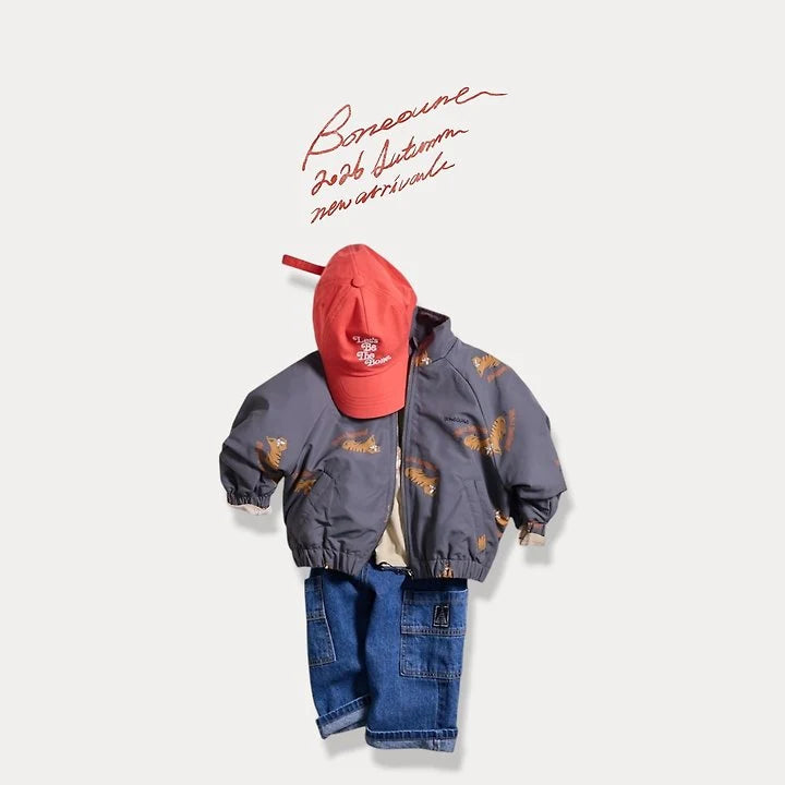 Little Foxx – Tiger Raglan Zip-up Jacket