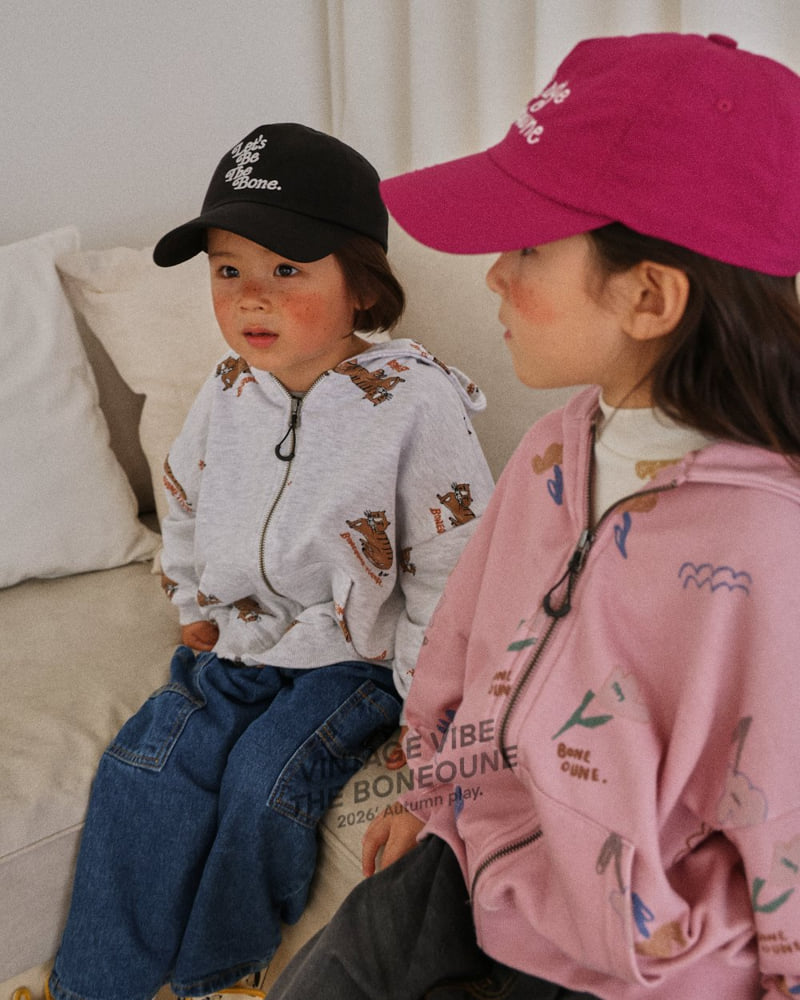 Little Foxx – Chello Flower Pigment Hood Zip-up