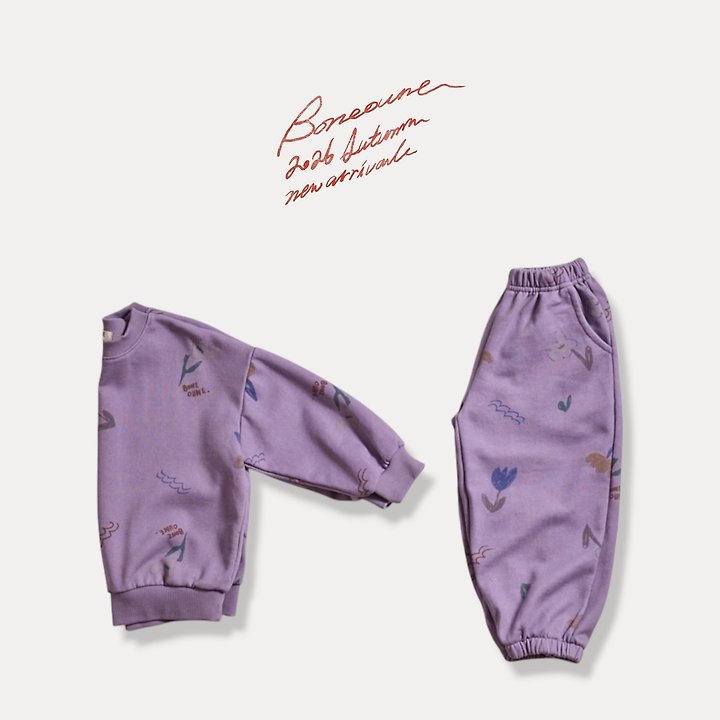 Little Foxx – Chello Flower Jogger Pants