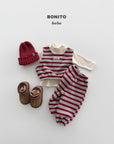 Little Foxx – Striped Vest Top & Bottom Set