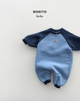 Little Foxx – Color Contrast Raglan Suit