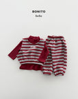 Little Foxx – Striped Vest Top & Bottom Set