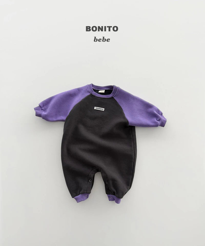 Little Foxx – Color Contrast Raglan Suit