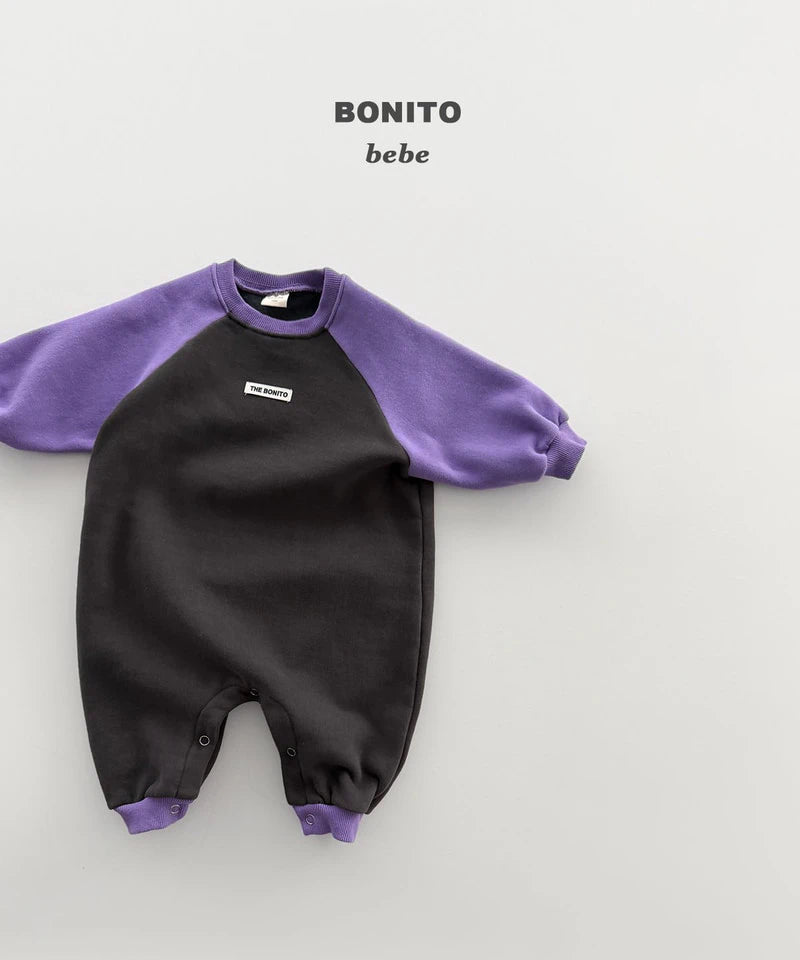 Little Foxx – Color Contrast Raglan Suit