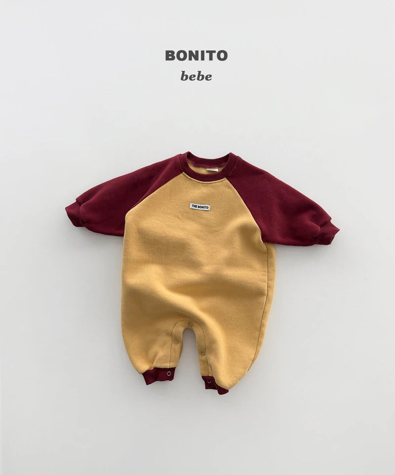 Little Foxx – Color Contrast Raglan Suit