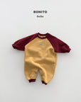 Little Foxx – Color Contrast Raglan Suit