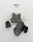 Little Foxx – Striped Vest Top & Bottom Set
