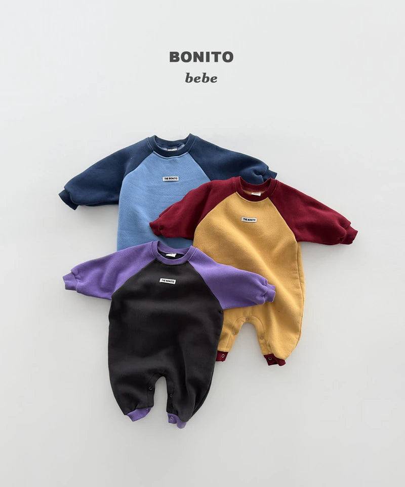 Little Foxx – Color Contrast Raglan Suit