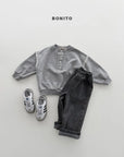 Little Foxx – Raw Edge Henley Sweatshirt