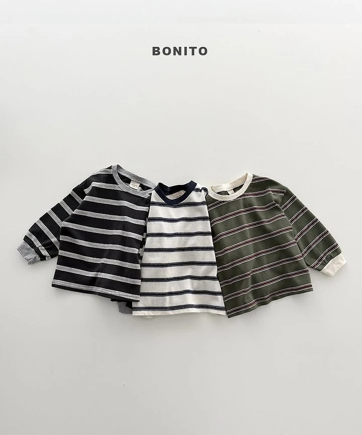 Little Foxx – Haru Stripe Ribbed Tee