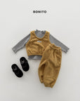 Little Foxx – Biscuit Vest Top & Bottom Set