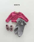 Little Foxx – Frill Embroidery Jogger Pants