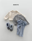 Little Foxx – Velour Frill Bootcut Pants