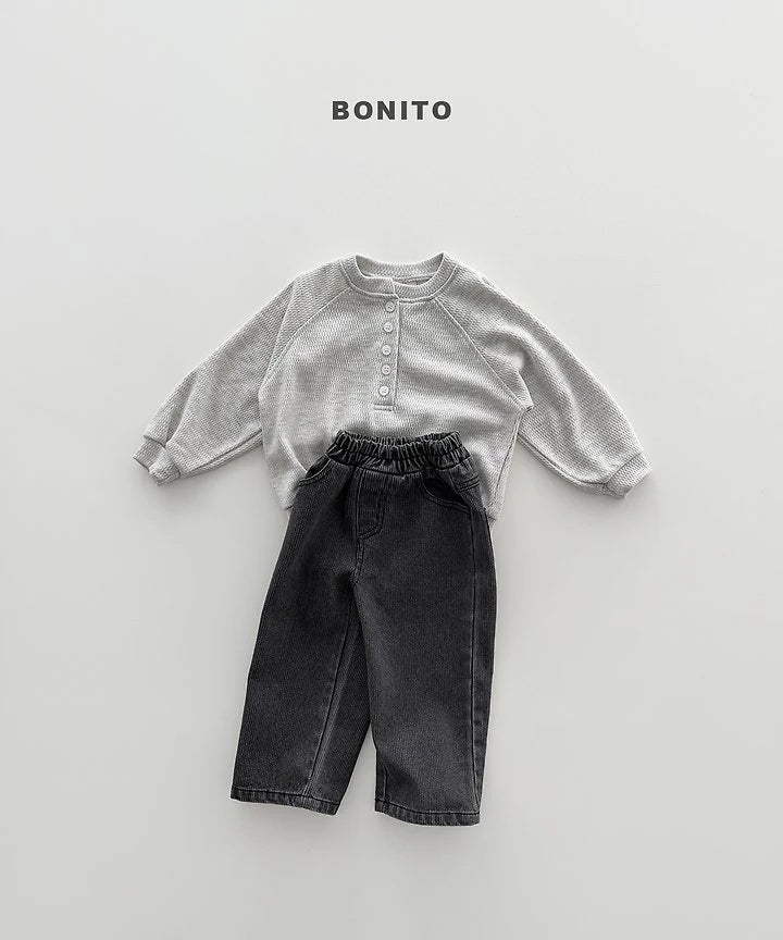 Little Foxx – Henley Neck Sweatshirt