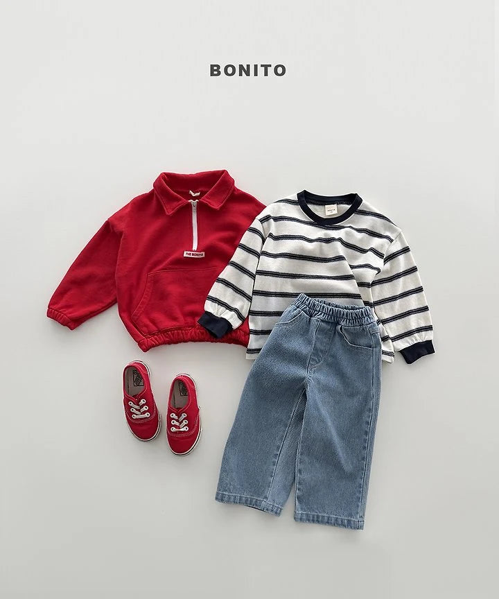 Little Foxx – Haru Stripe Ribbed Tee