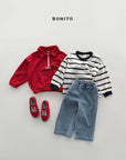 Little Foxx – Haru Stripe Ribbed Tee
