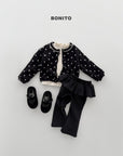 Little Foxx – King Rib Trim Mock Neck Tee