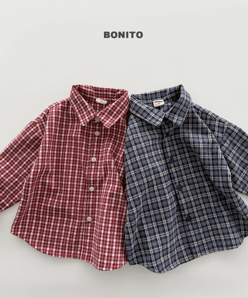 Little Foxx – Fleeced Check Shirt