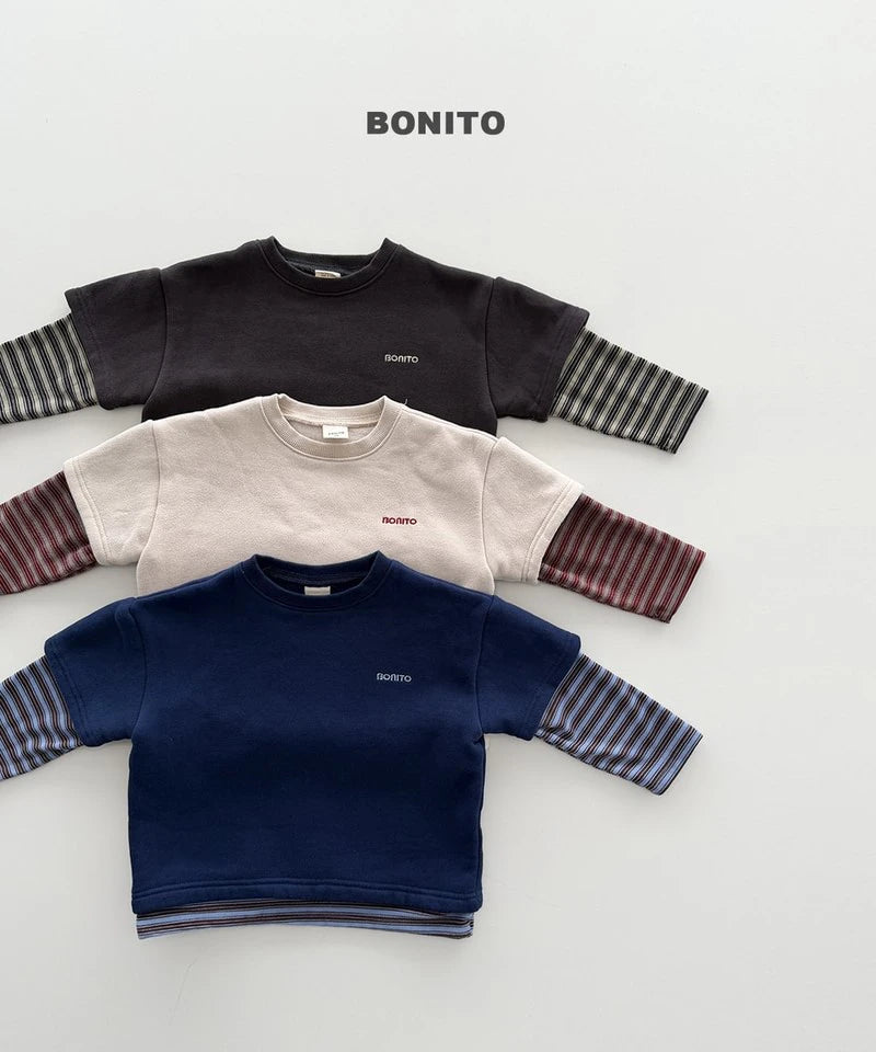 Little Foxx – Double Fleeced Raglan Layered Tee