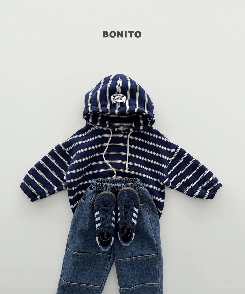 Little Foxx – Jolly Striped Hood Tee