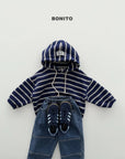 Little Foxx – Jolly Striped Hood Tee
