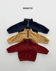 Little Foxx – Check Placket Fleeced
