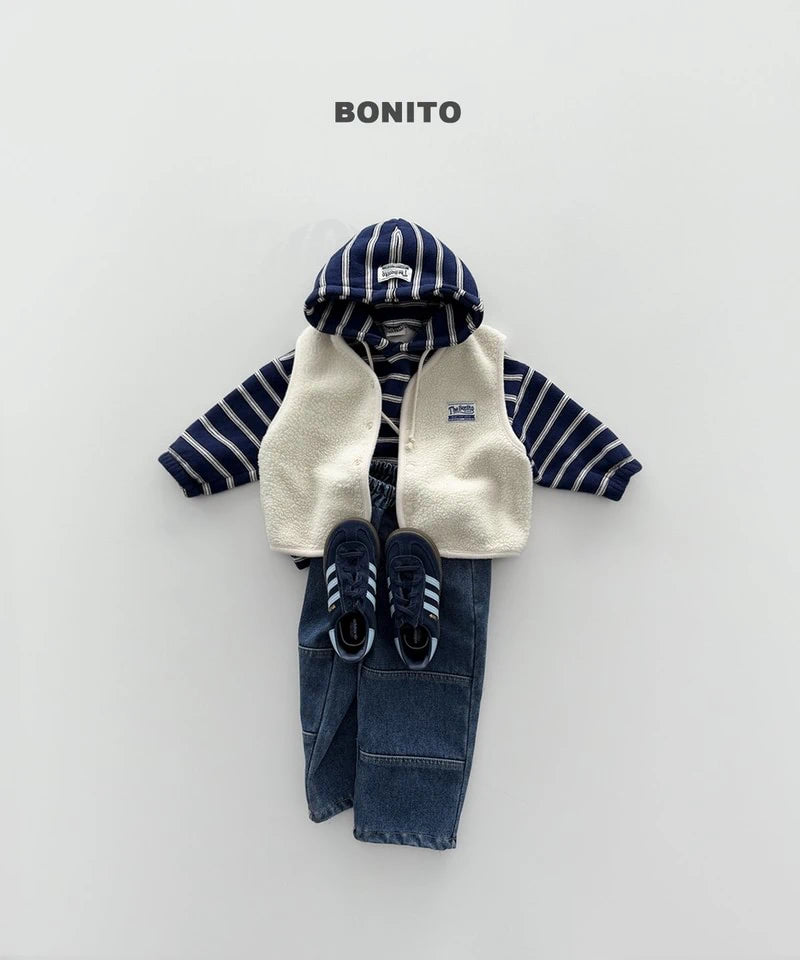 Little Foxx – Jolly Striped Hood Tee