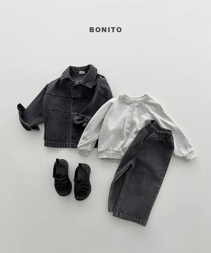 Little Foxx – Henley Neck Sweatshirt