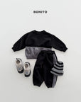 Little Foxx – Side Color Contrast Jogger Pants