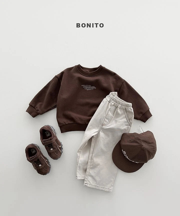 Little Foxx – Stitch Cotton Pants