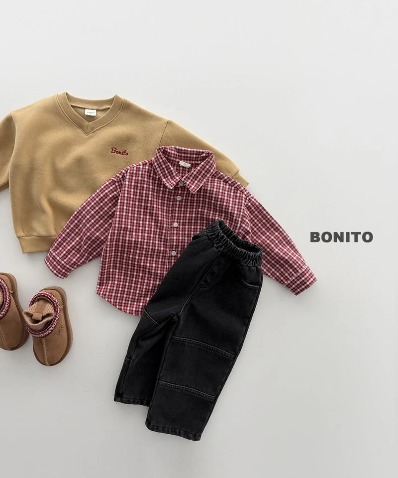 Little Foxx – Fleeced Check Shirt