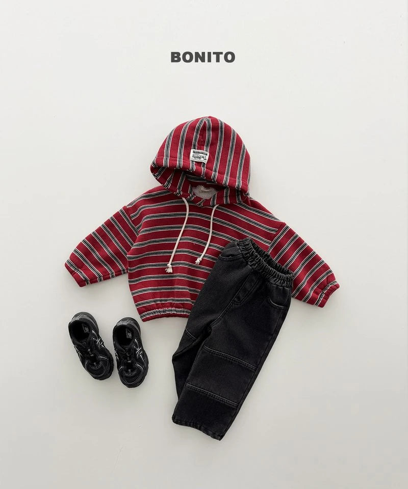 Little Foxx – Jolly Striped Hood Tee