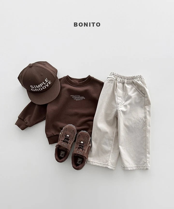 Little Foxx – Stitch Cotton Pants