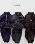 Little Foxx – Dot Half Zip-up Set
